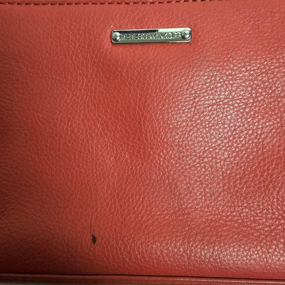 Rebecca Minkoff Red Studded Quilted Chain Adjustable Strap Crossbody Flap Bag - Picture 16 of 16